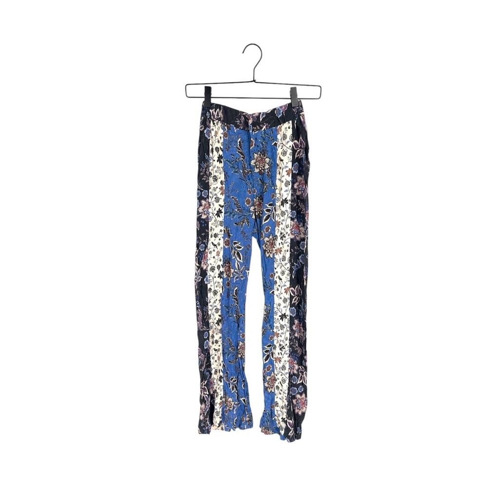 Floral Patchwork Palazzo Pants | Extra Small
